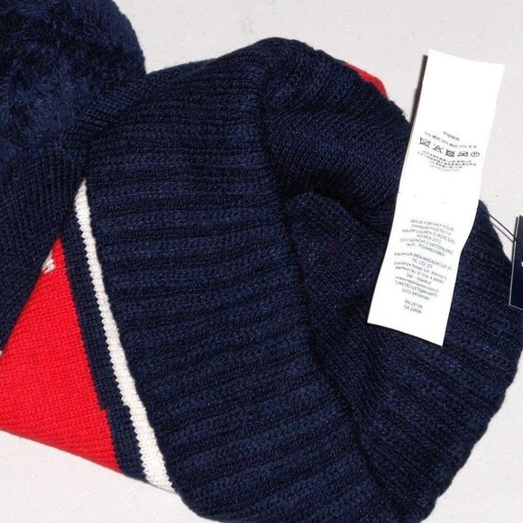 Polo Ralph Lauren Alpine Skiing Beanie Hat - Picture 4 of 5